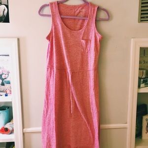 Pink Simple Dress